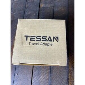 TESSAN US To India Type D Travel Adapter W/Type B Outlet & 2 USB C Ports